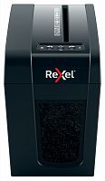 Шредер Rexel Secure X6-SL EU черный (секр.P-4) фрагменты 6лист. 10лтр. скрепки скобы