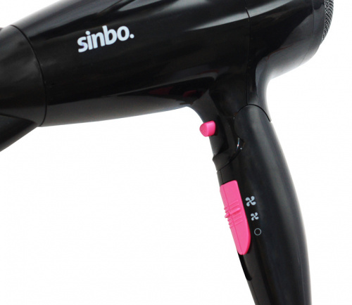 Фен Sinbo SHD 7067 2000Вт черный/розовый фото 8