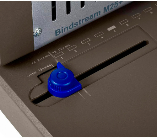 Брошюровщик Bindstream M25 Plus (346123) A4/перф.25л.сшив/макс.450л./пластик.пруж. (40-51мм) фото 4