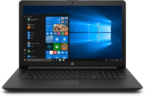 Ноутбук HP 17-by1028ur Core i5 8265U/8Gb/1Tb/SSD128Gb/DVD-RW/AMD Radeon 530 2Gb/17.3"/IPS/FHD (1920x1080)/Windows 10/black/WiFi/BT/Cam
