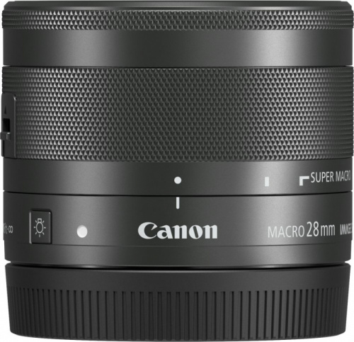Объектив Canon EF-M STM (1362C005) 28мм f/3.5 Macro черный фото 3