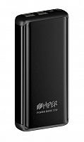 Мобильный аккумулятор Hiper MS20000 Black 20000mAh 2.4A 4xUSB черный