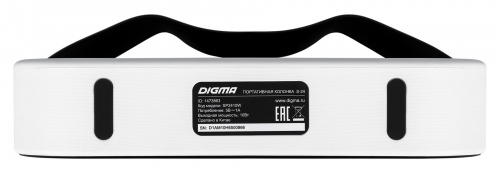 Колонка порт. Digma S-24 белый 10W 1.0 BT/3.5Jack/USB 10м 3000mAh (SP2410W) фото 15