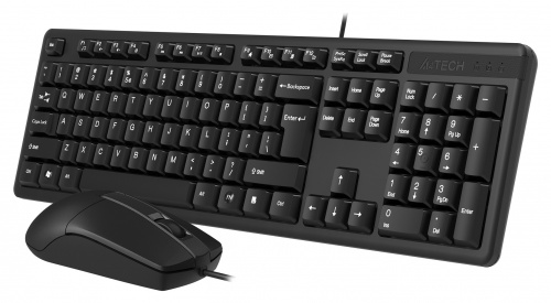 Клавиатура + мышь A4Tech KK-3330 клав:черный мышь:черный USB (KK-3330 USB (BLACK)) фото 2