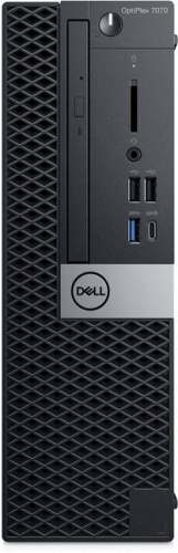 ПК Dell Optiplex 7070 SFF i5 9500 (3)/8Gb/SSD256Gb/UHDG 630/DVDRW/CR/Windows 10 Professional 64/GbitEth/200W/клавиатура/мышь/черный фото 3