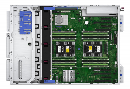 Сервер HPE ProLiant ML350 Gen10 1x4210 1x16Gb 2.5" SAS/SATA P408i-a 1G 4P 1x800W (P11051-421) фото 2
