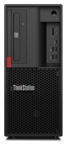 ПК Lenovo ThinkStation P330 MT i7 8700 (3.2)/16Gb/SSD256Gb/P4000 8Gb/DVDRW/CR/Windows 10 Professional 64/GbitEth/400W/клавиатура/мышь/черный фото 6