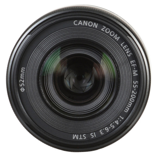 Объектив Canon EF-M IS STM (9517B005) 55-200мм f/4.5-6.3 черный фото 5