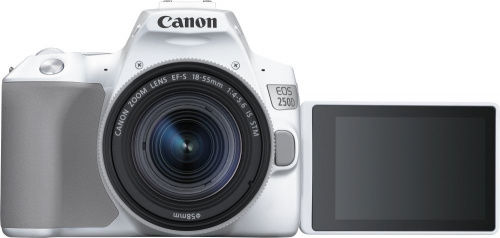 Зеркальный Фотоаппарат Canon EOS 250D белый 24.1Mpix EF-S 18-55mm f/1:4-5.6 IS STM 3" 4K Full HD SDXC Li-ion фото 5
