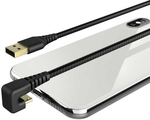 Кабель Hama 00187220 USB (m)-micro USB (m) 1.5м черный фото 2