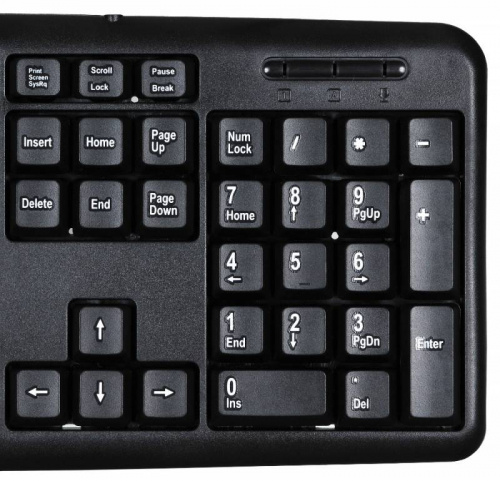 Клавиатура Оклик 180M черный USB (943626) фото 6