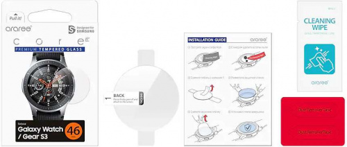 Стекло защитное Samsung araree by KDLAB GP-R805KDEEAIA для Samsung Galaxy Watch фото 2