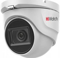 Камера видеонаблюдения аналоговая HiWatch DS-T203A (6 mm) 6-6мм HD-CVI HD-TVI цветная корп.:белый