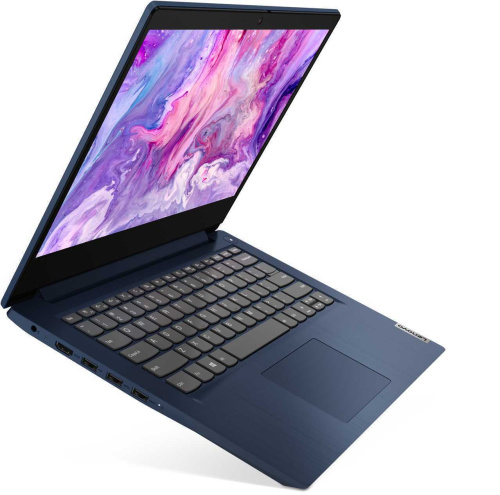 Ноутбук Lenovo IdeaPad 3 14ITL05 Celeron 6305 8Gb SSD256Gb Intel UHD Graphics 14" IPS FHD (1920x1080) Windows 10 blue WiFi BT Cam фото 5