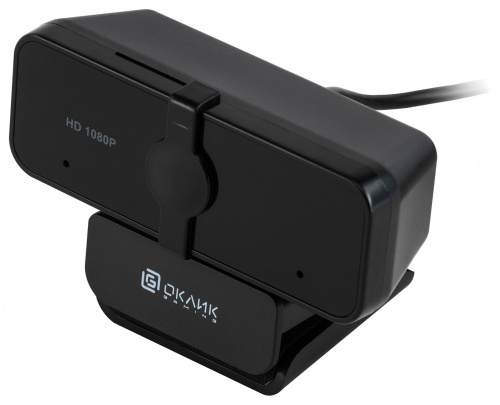 Камера Web Оклик OK-C21FH черный 2Mpix (1920x1080) USB2.0 с микрофоном фото 7