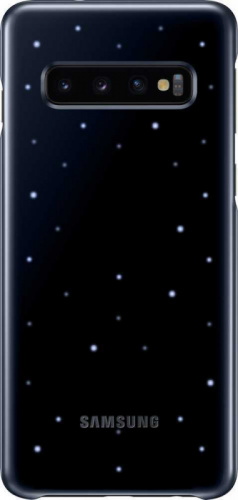 Чехол (клип-кейс) Samsung для Samsung Galaxy S10 LED Cover черный (EF-KG973CBEGRU) фото 2