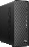 ПК HP Slimline S01-aF0003ur Ath 3050U (2.3) 4Gb SSD128Gb RGr Windows 10 GbitEth WiFi BT 65W черный