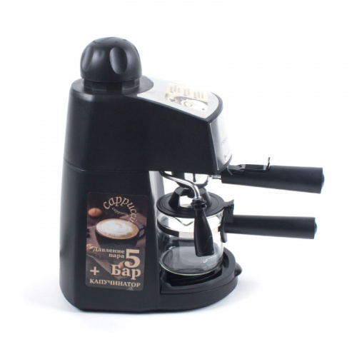 Кофеварка эспрессо Endever Costa-1050 900Вт черный фото 4