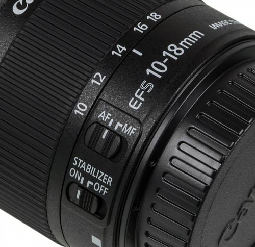 Объектив Canon EF-S IS STM (9519B005) 10-18мм f/4.5-5.6 фото 4