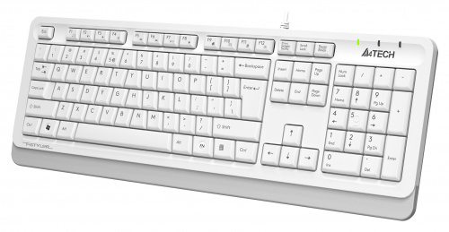Клавиатура A4Tech Fstyler FKS10 белый/серый USB (FKS10 WHITE) фото 8
