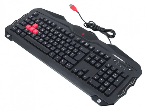 Клавиатура A4Tech Bloody B210 черный USB for gamer LED фото 6