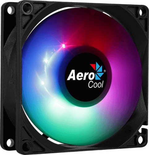 Вентилятор Aerocool Frost 8 80x80mm 3-pin 4-pin(Molex)28dB 90gr LED Ret фото 8