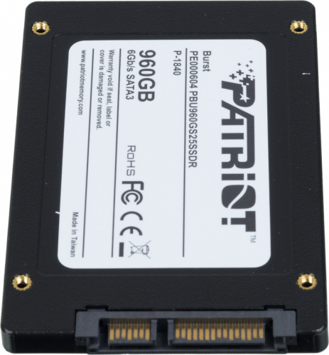 Накопитель SSD Patriot SATA III 960Gb PBU960GS25SSDR Burst 2.5" фото 2