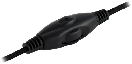 Наушники с микрофоном Оклик HS-M200 черный 1.8м накладные оголовье (1532011) фото 11