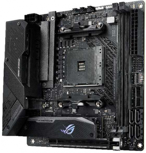 Материнская плата Asus ROG STRIX B550-I GAMING Soc-AM4 AMD B550 2xDDR4 mini-ITX AC`97 8ch(7.1) 2.5Gg RAID+HDMI+DP фото 6