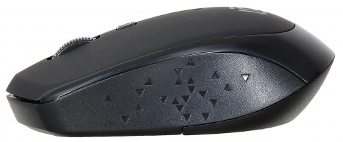 Мышь Оклик 488MW черный оптическая (1600dpi) беспроводная USB для ноутбука (4but) фото 8