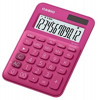 Калькулятор настольный Casio MS-20UC-RD-S-EC красный 12-разр.