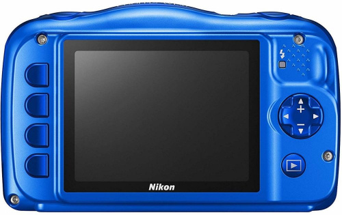 Фотоаппарат Nikon CoolPix W150 синий 13.2Mpix Zoom3x 2.7" 1080p 21Mb SDXC CMOS 1x3.1 5minF HDMI/KPr/DPr/WPr/FPr/WiFi/EN-EL19 фото 2