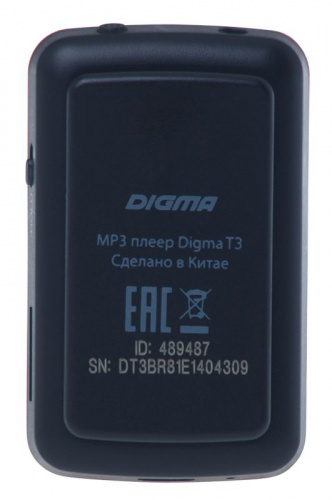 Плеер Flash Digma T3 8Gb черный/красный/1.5"/FM/microSD фото 8
