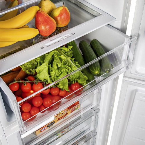 Холодильник Maunfeld MFF185SFW белый (двухкамерный) фото 11