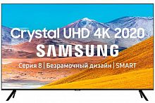 Телевизор LED Samsung 85" UE85TU8000UXRU 8 черный/Ultra HD/50Hz/DVB-T2/DVB-C/DVB-S2/USB/WiFi/Smart TV (RUS)