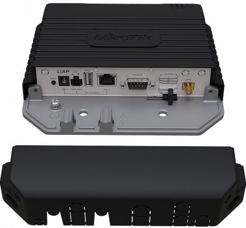 Роутер беспроводной MikroTik LtAP LTE6 kit (RBLTAP-2HND&R11E-LTE6) N300 10/100/1000BASE-TX/4G cat.6 черный фото 7