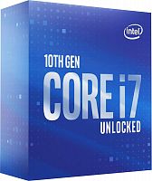 Процессор Intel Core i7 10700K Soc-1200 (3.8GHz/Intel UHD Graphics 630) Box w/o cooler