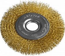Щетка дисковая по металлу Stayer 35122-125 d=125мм d(посад.)=22мм (угловые шлифмашины)