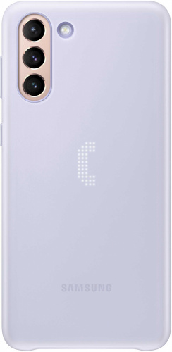 Чехол (клип-кейс) Samsung для Samsung Galaxy S21+ Smart LED Cover фиолетовый (EF-KG996CVEGRU) фото 4