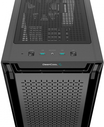 Корпус Deepcool CG560 черный без БП ATX 2x120mm 1x140mm 2xUSB3.0 audio bott PSU фото 3