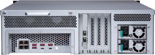 Сетевое хранилище NAS Qnap TS-1683XU-RP-E2124-16G 16-bay стоечный Xeon E-2124 фото 4