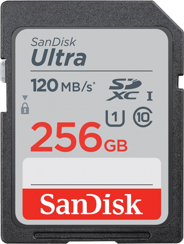 Флеш карта SDXC 256Gb Class10 Sandisk SDSDUN4-256G-GN6IN Ultra