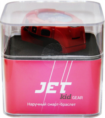 Смарт-часы Jet Kid Gear 50мм 1.44" TFT черный (GEAR RED+BLACK) фото 7