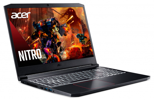 Ноутбук Acer Nitro 7 AN715-52-51TN Core i5 10300H/16Gb/SSD512Gb/NVIDIA GeForce RTX 2060 6Gb/15.6"/IPS/FHD (1920x1080)/Eshell/black/WiFi/BT/Cam фото 8