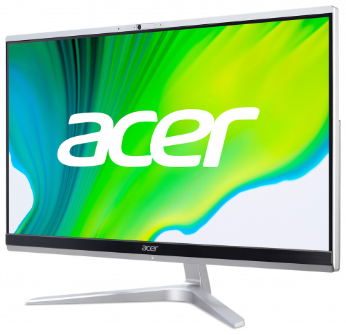 Моноблок Acer Aspire C22-1650 21.5" Full HD i5 1135G7 (2.4) 8Gb SSD256Gb Iris Xe CR noOS GbitEth WiFi BT 65W клавиатура мышь Cam серебристый 1920x1080 фото 6