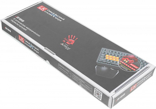 Клавиатура A4Tech Bloody B188 черный USB Multimedia for gamer LED фото 5