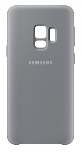 Чехол (клип-кейс) Samsung для Samsung Galaxy S9 Silicone Cover серый (EF-PG960TJEGRU) фото 2