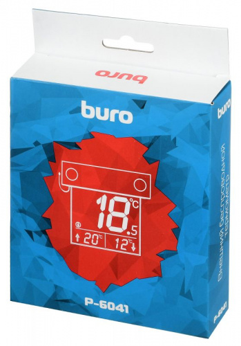 Термометр Buro P-6041 серебристый фото 4