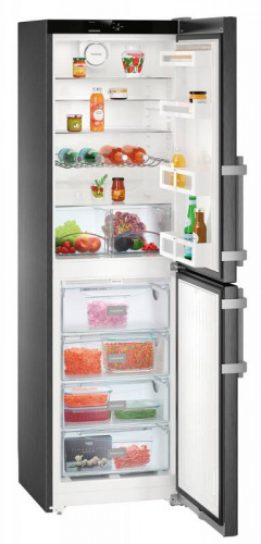 Холодильник Liebherr CNbs 3915 черный (двухкамерный) фото 2