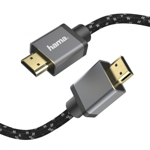 Кабель аудио-видео Hama Ultra High Speed HDMI 8K HDMI (m)/HDMI (m) 2м. позолоч.конт. серый (уп.:1шт) (00200504) фото 4